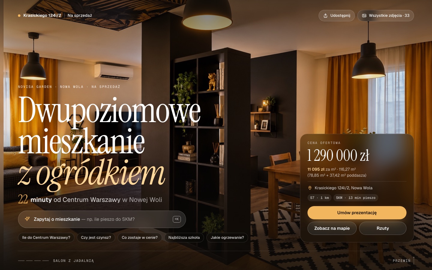 Kierunek 2027: pierwszy ekran strony oferty